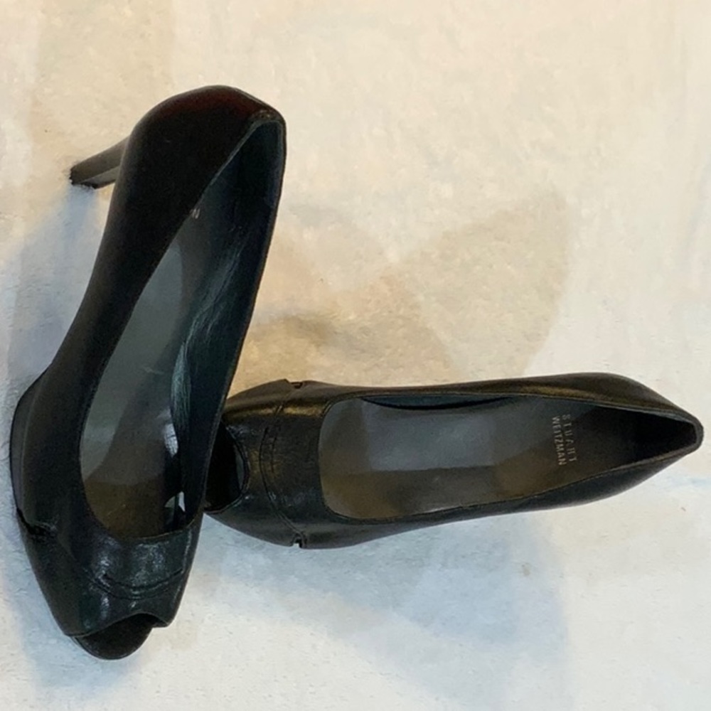 Stuart Weitzmann black heels 10